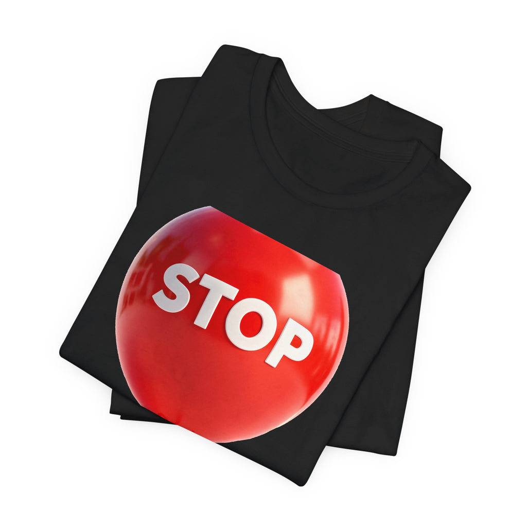 Red STOP Balloon
