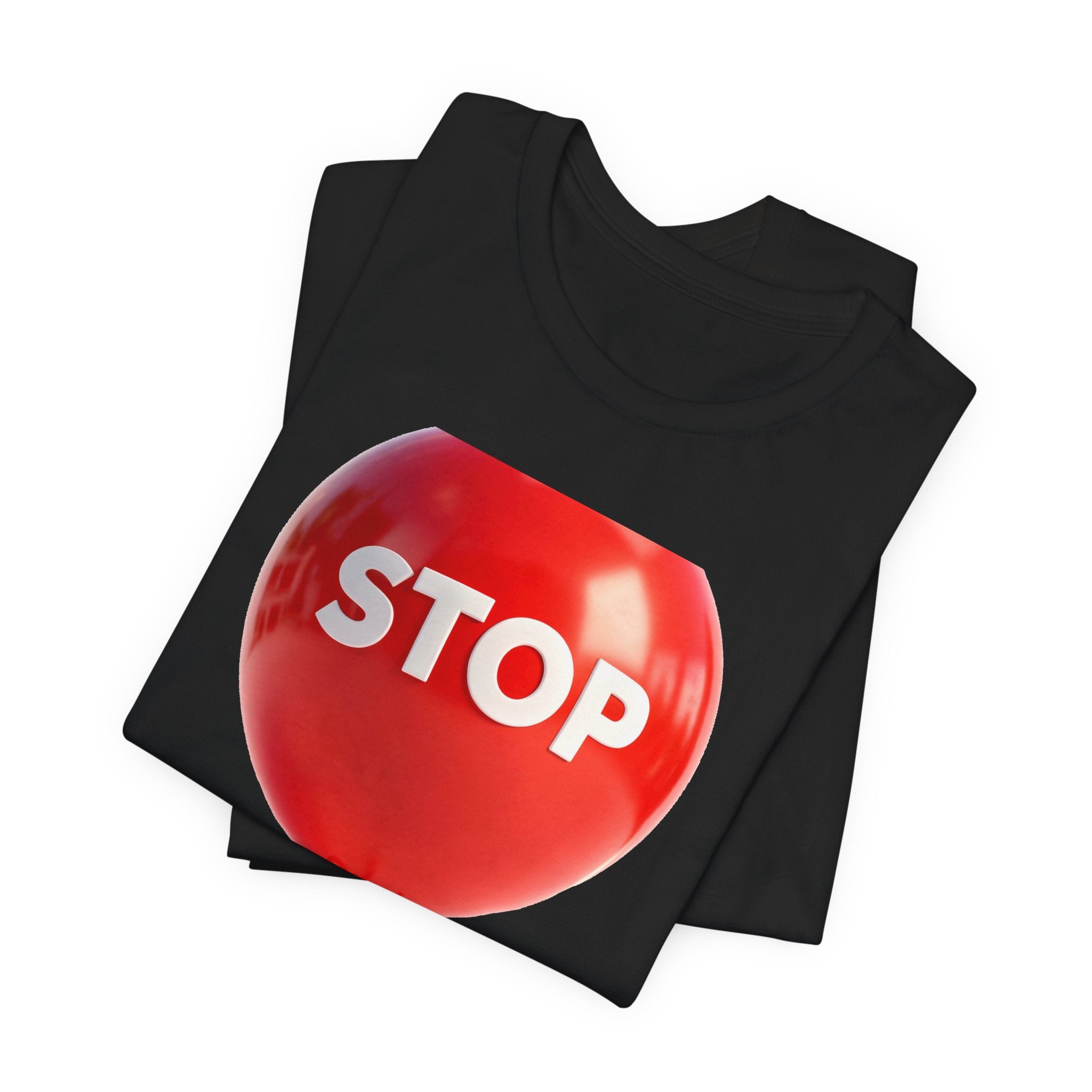 Red STOP Balloon