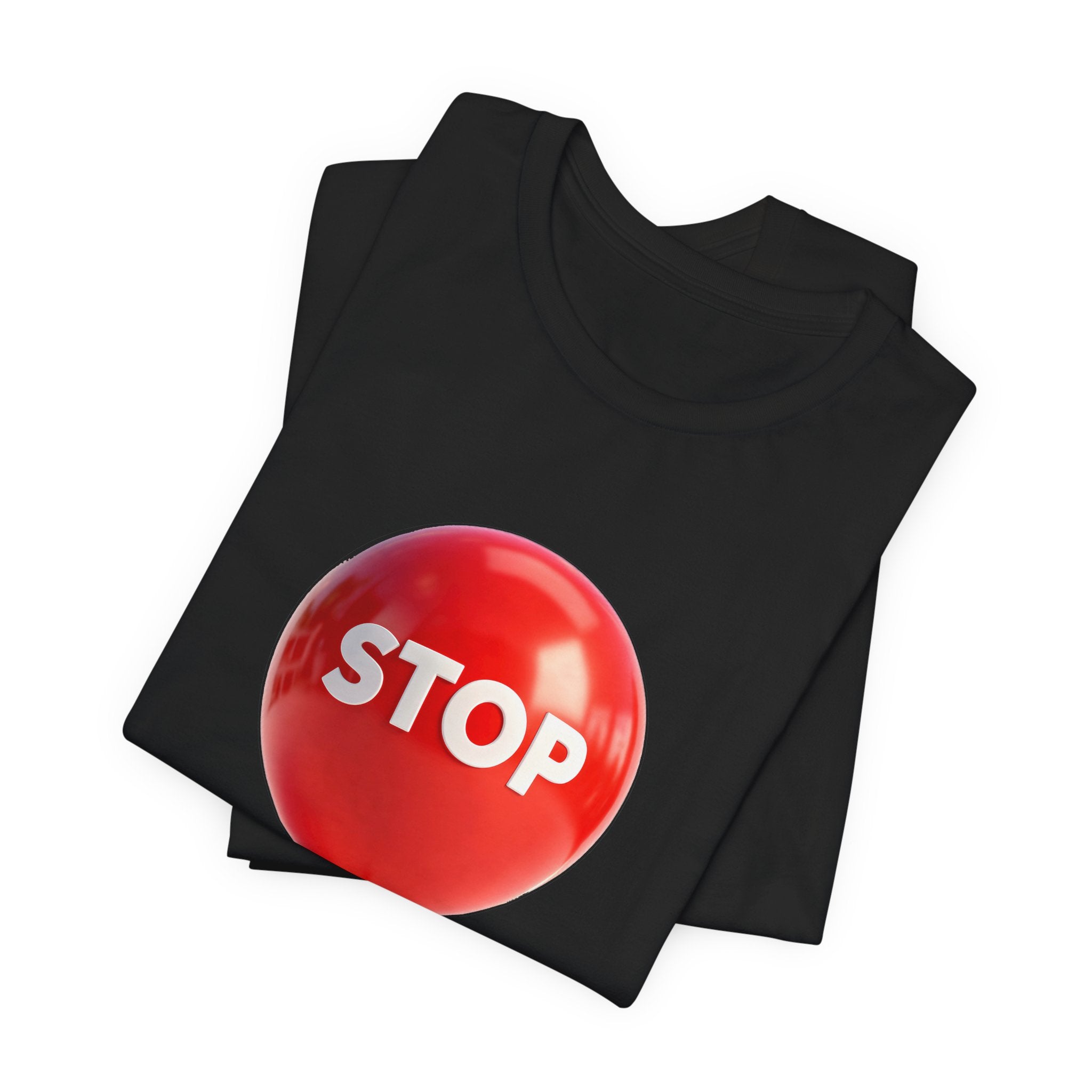 Red STOP Balloon