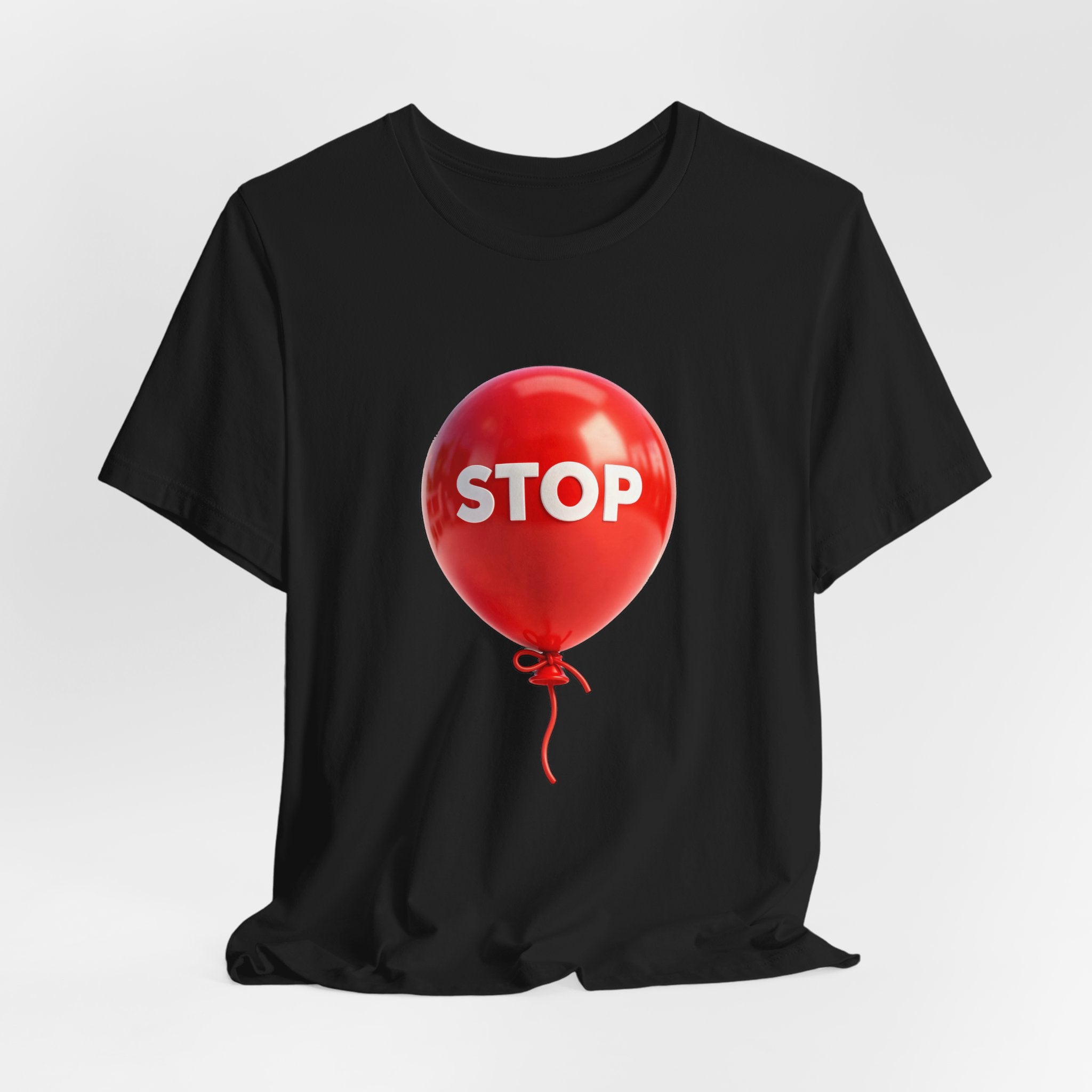 Red STOP Balloon