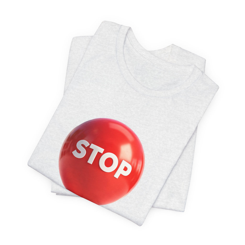 Red STOP Balloon