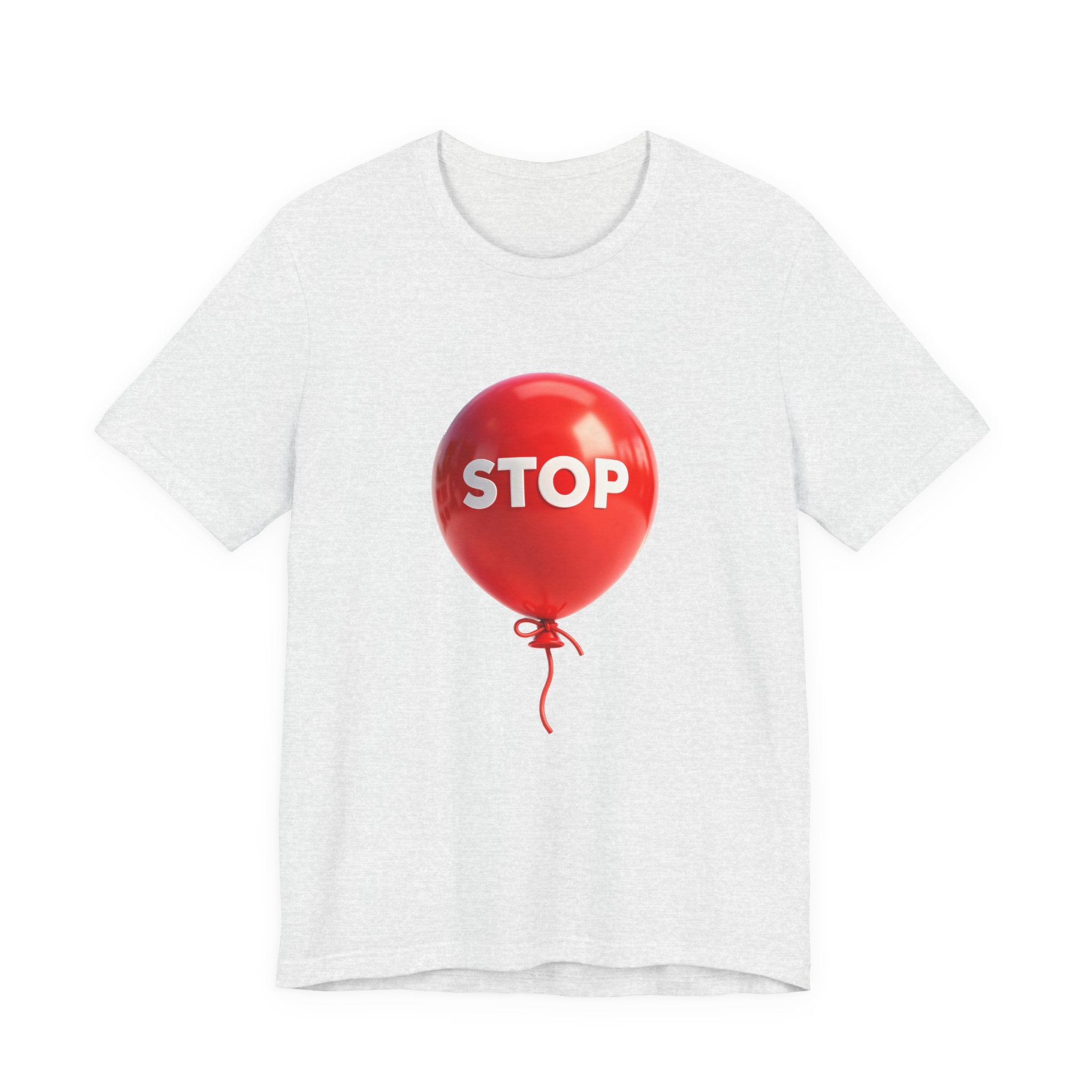 Red STOP Balloon