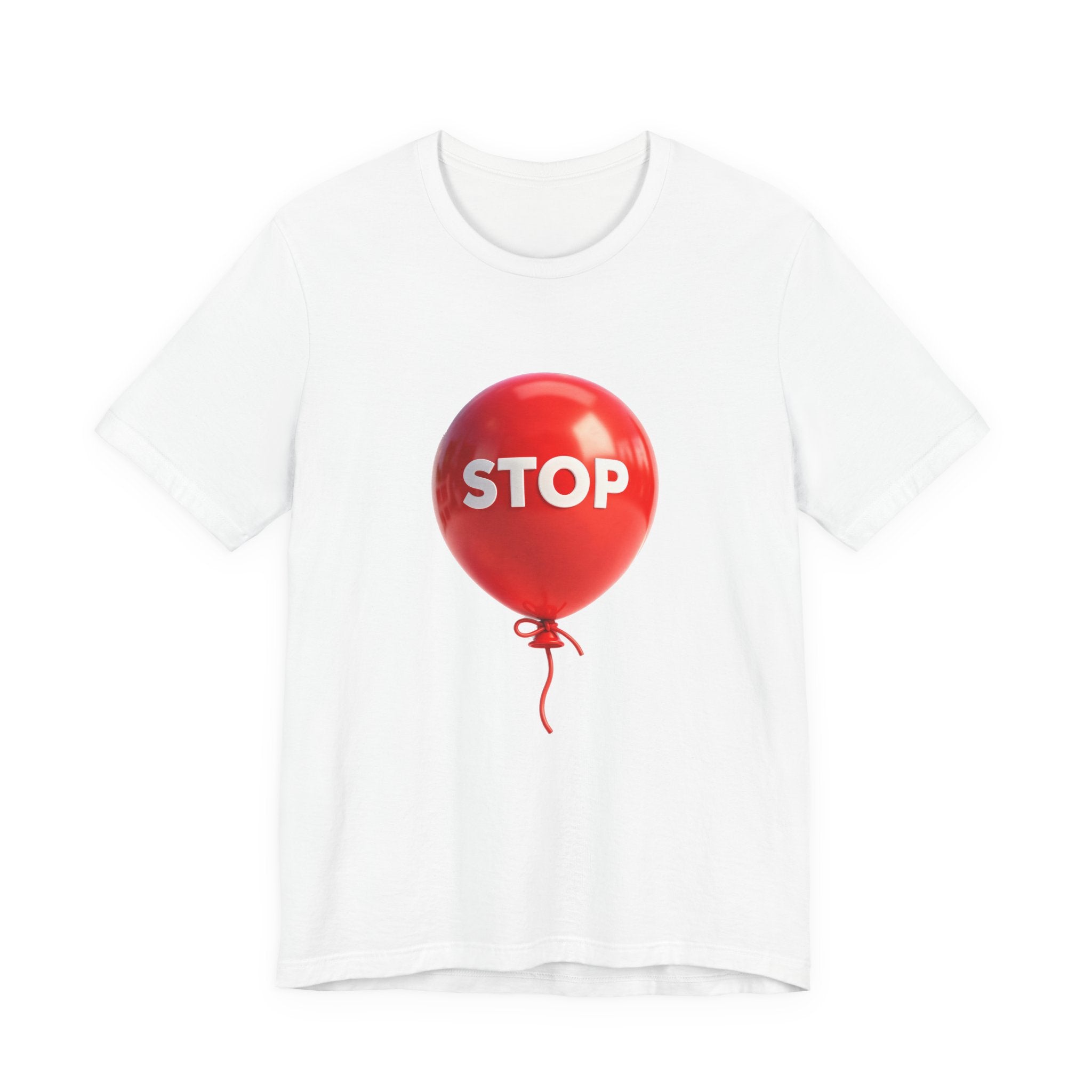 Red STOP Balloon