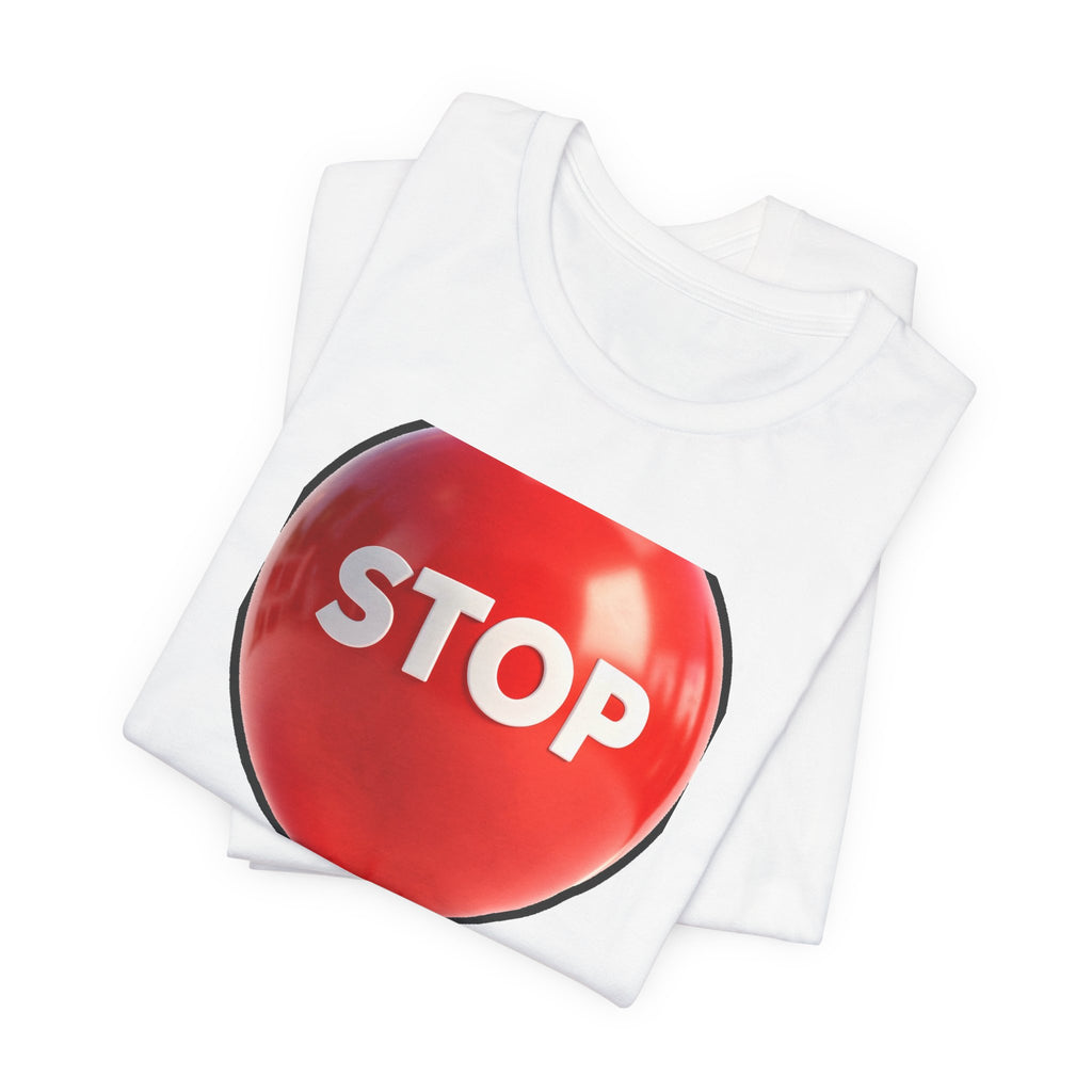 Red STOP Balloon