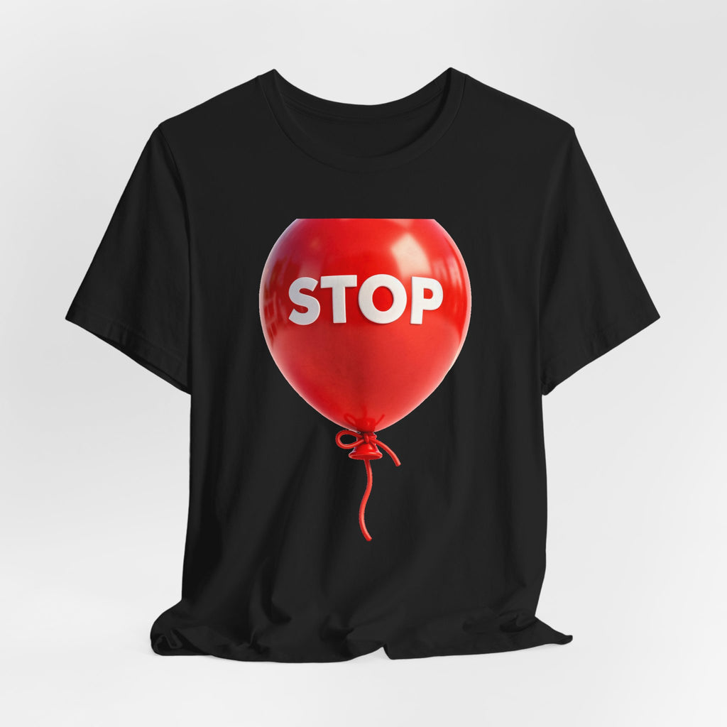 Red STOP Balloon