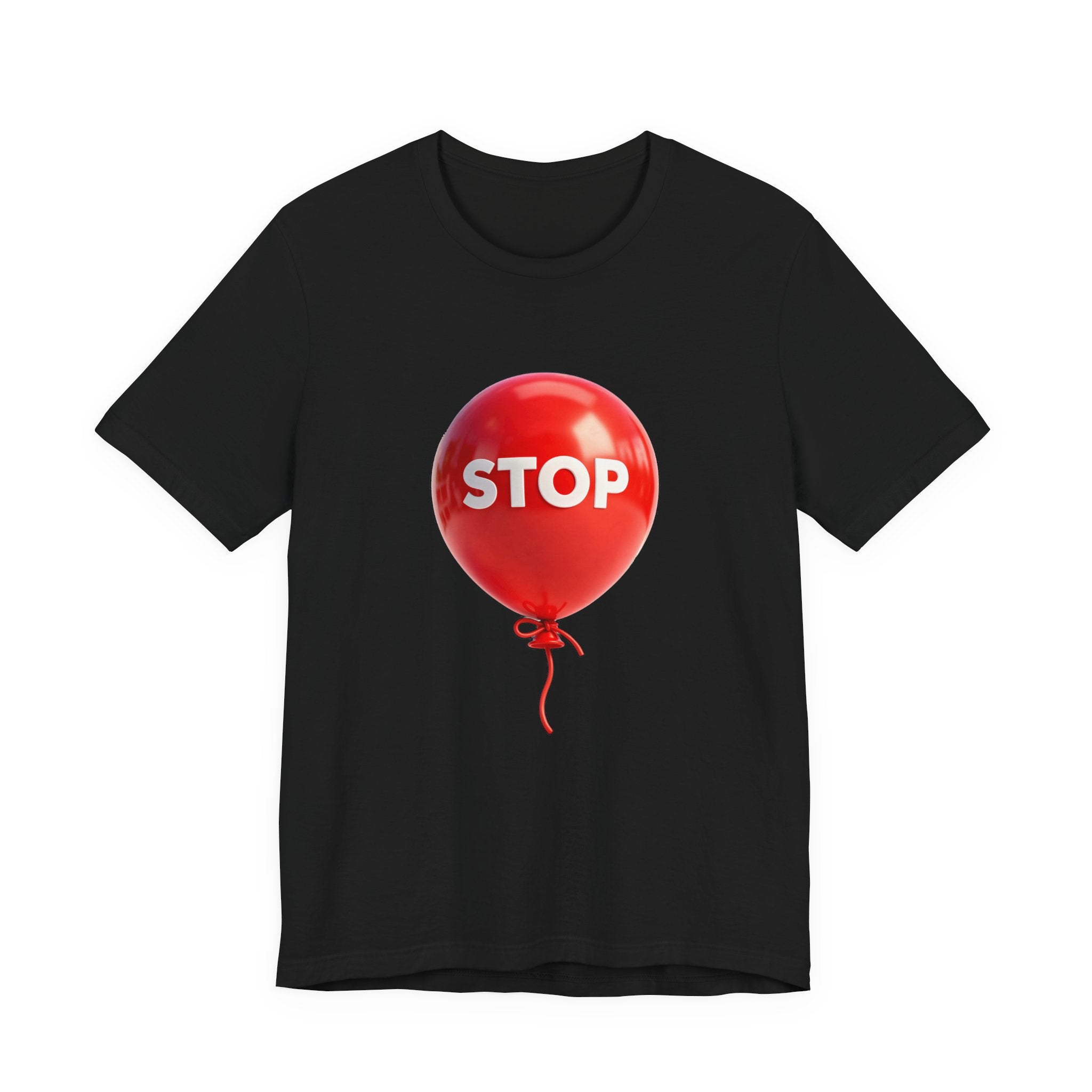 Red STOP Balloon