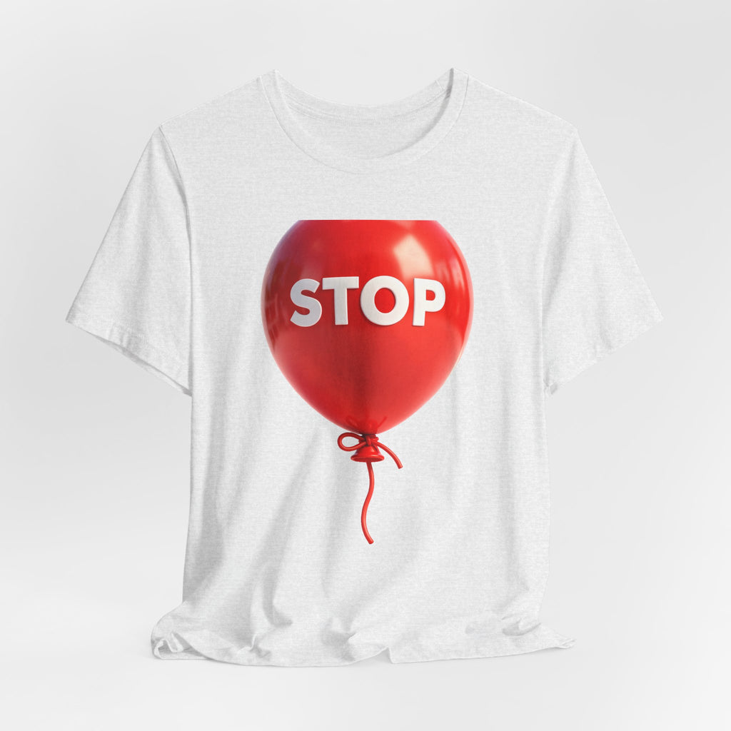 Red STOP Balloon