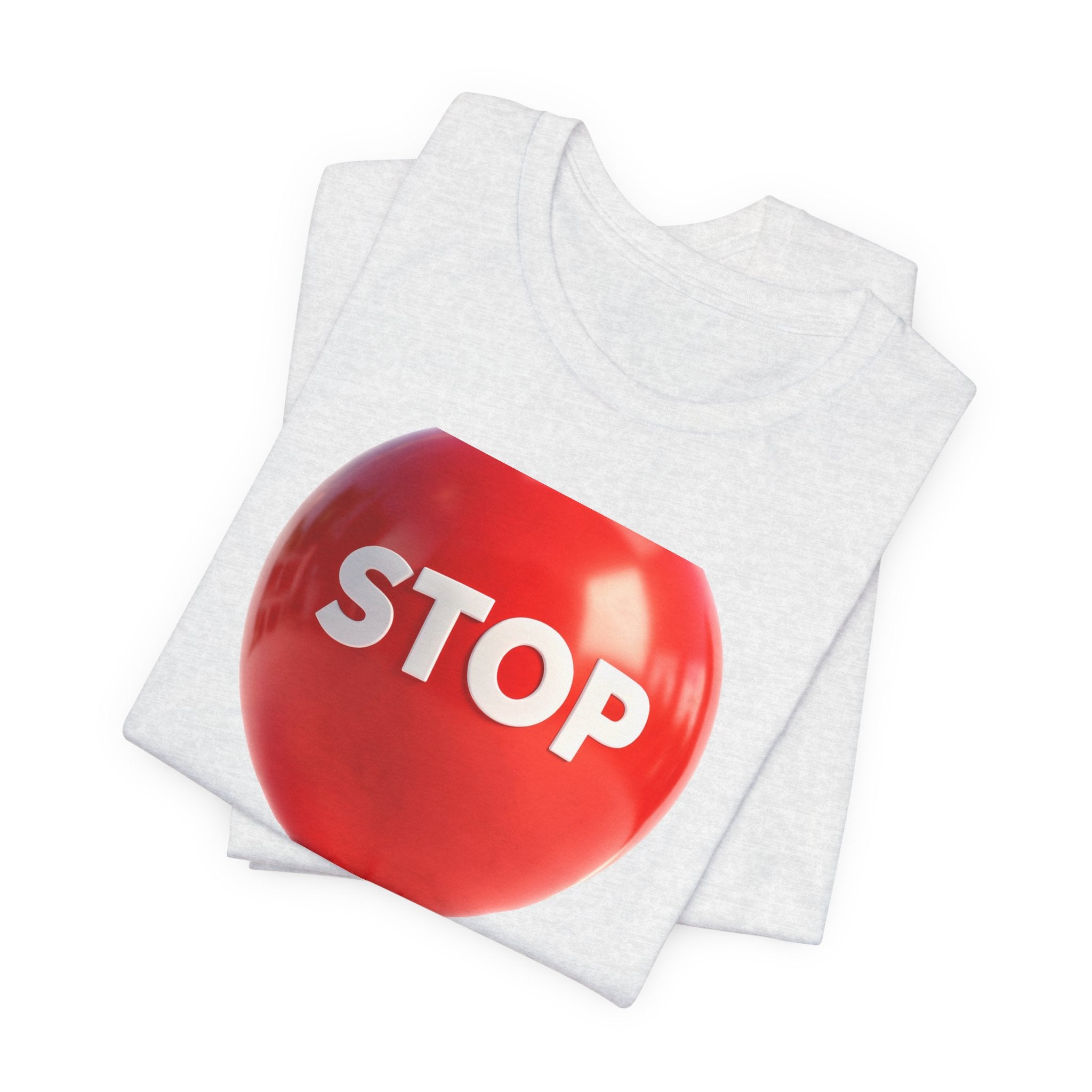 Red STOP Balloon
