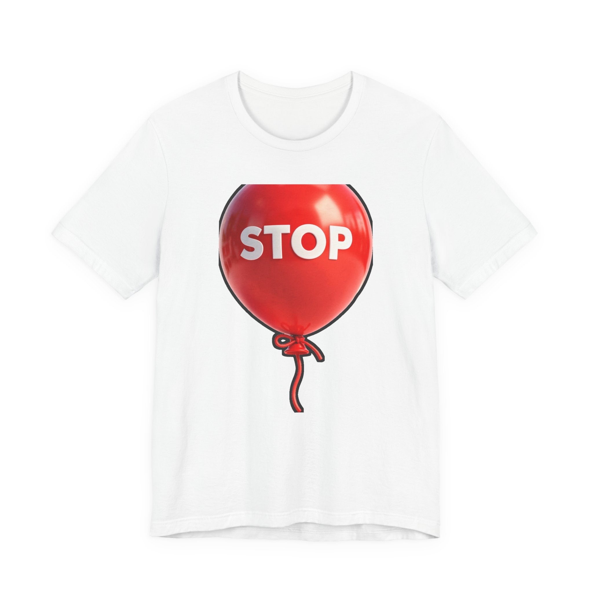 Red STOP Balloon