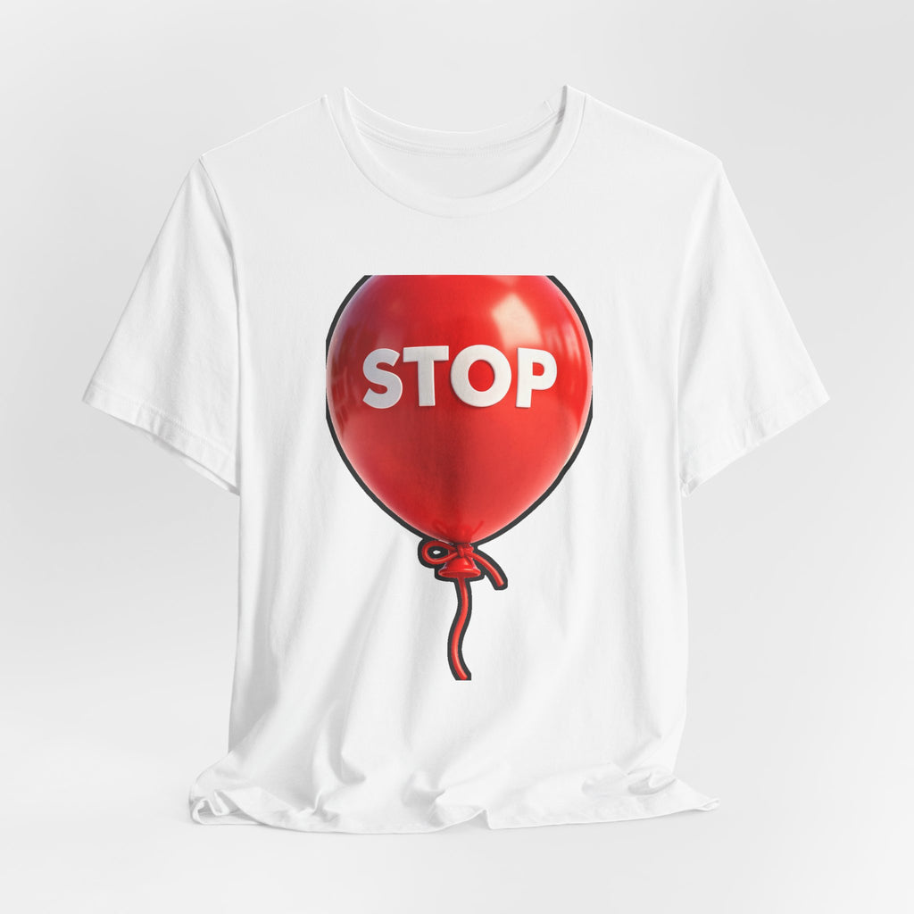 Red STOP Balloon
